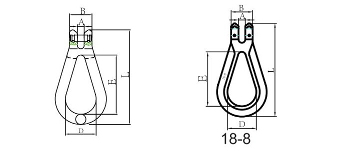 G80 SLR270羊角梨形環(huán)結構尺寸圖 G80 SLR270羊角梨形環(huán)結構尺寸圖