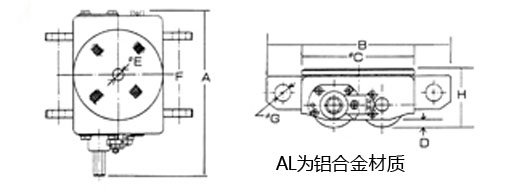 DAIKI手搖搬運(yùn)小坦克尺寸圖 DAIKI手搖搬運(yùn)小坦克尺寸圖