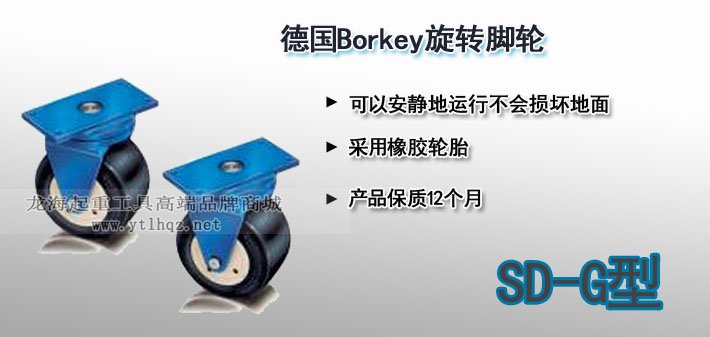 SD-G型Borkey旋轉(zhuǎn)腳輪圖片 SD-G型Borkey旋轉(zhuǎn)腳輪圖片