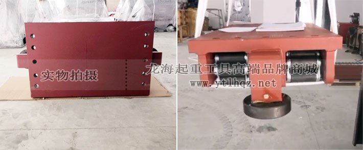 帶導輥雙排輪滾輪小車實拍圖片 帶導輥雙排輪滾輪小車實拍圖片