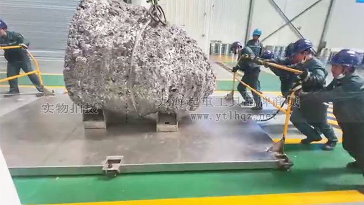 礦石原料、塊狀物移運案例圖