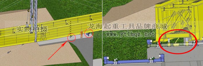 橋梁移運安裝示意圖