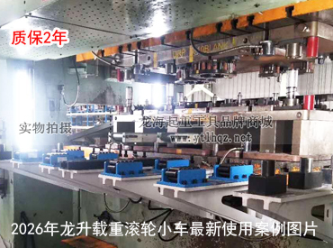 2026年龍升載重滾輪小車最新使用案例圖片