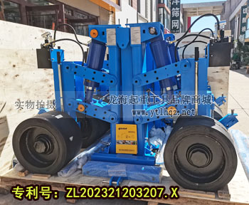 輪式集裝箱搬運(yùn)車(chē)實(shí)物